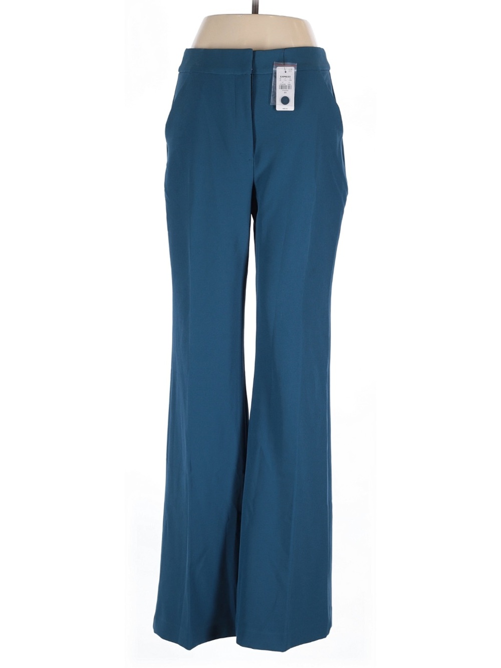 The Cutest Express Teal Wide-Leg Dress Pants - Picture 2 of 4